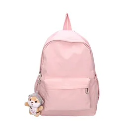 Mochila de pesca impermeable gran capacidad en nailon color sólido