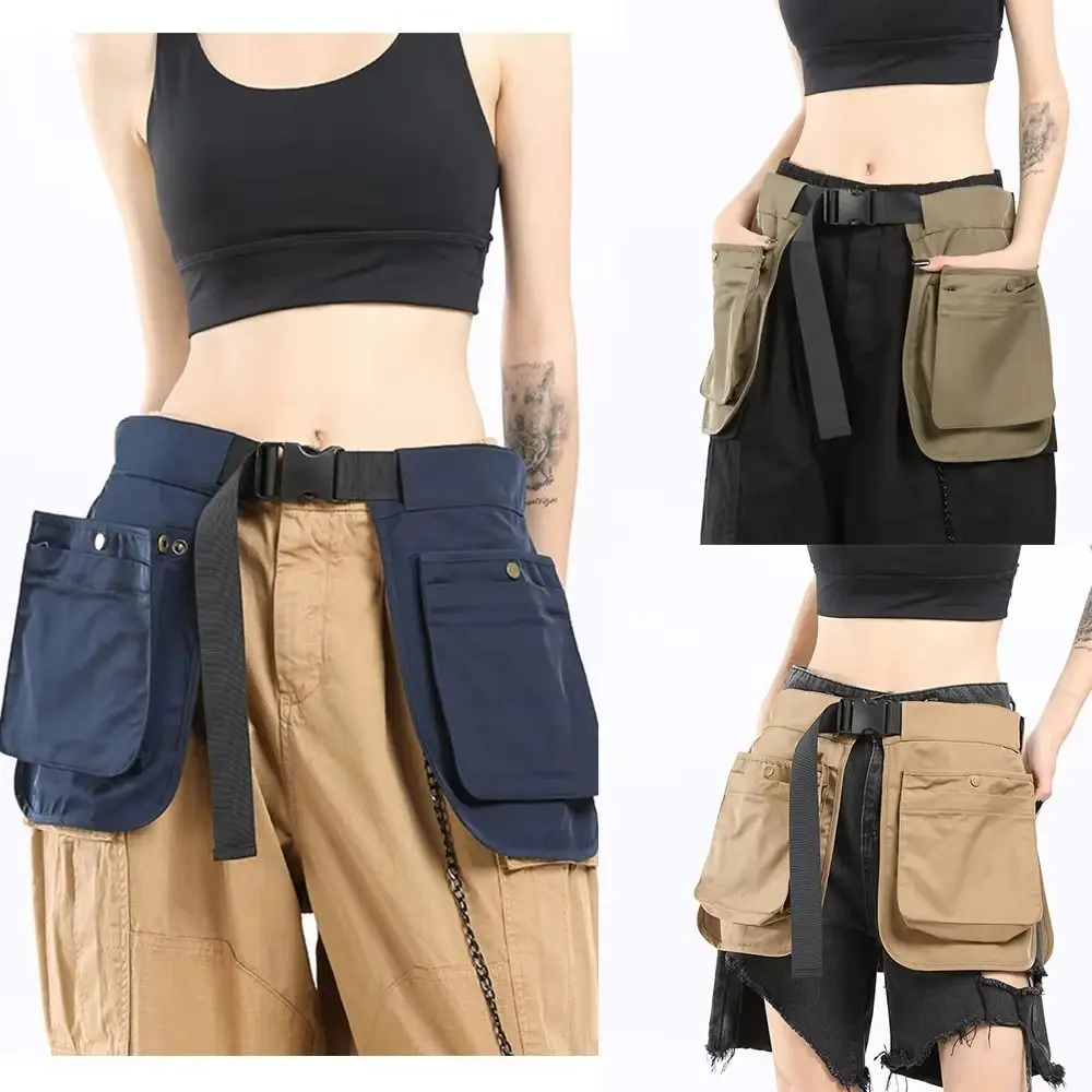 Riñonera impermeable ajustable con múltiples bolsillos portátil - imagen 4
