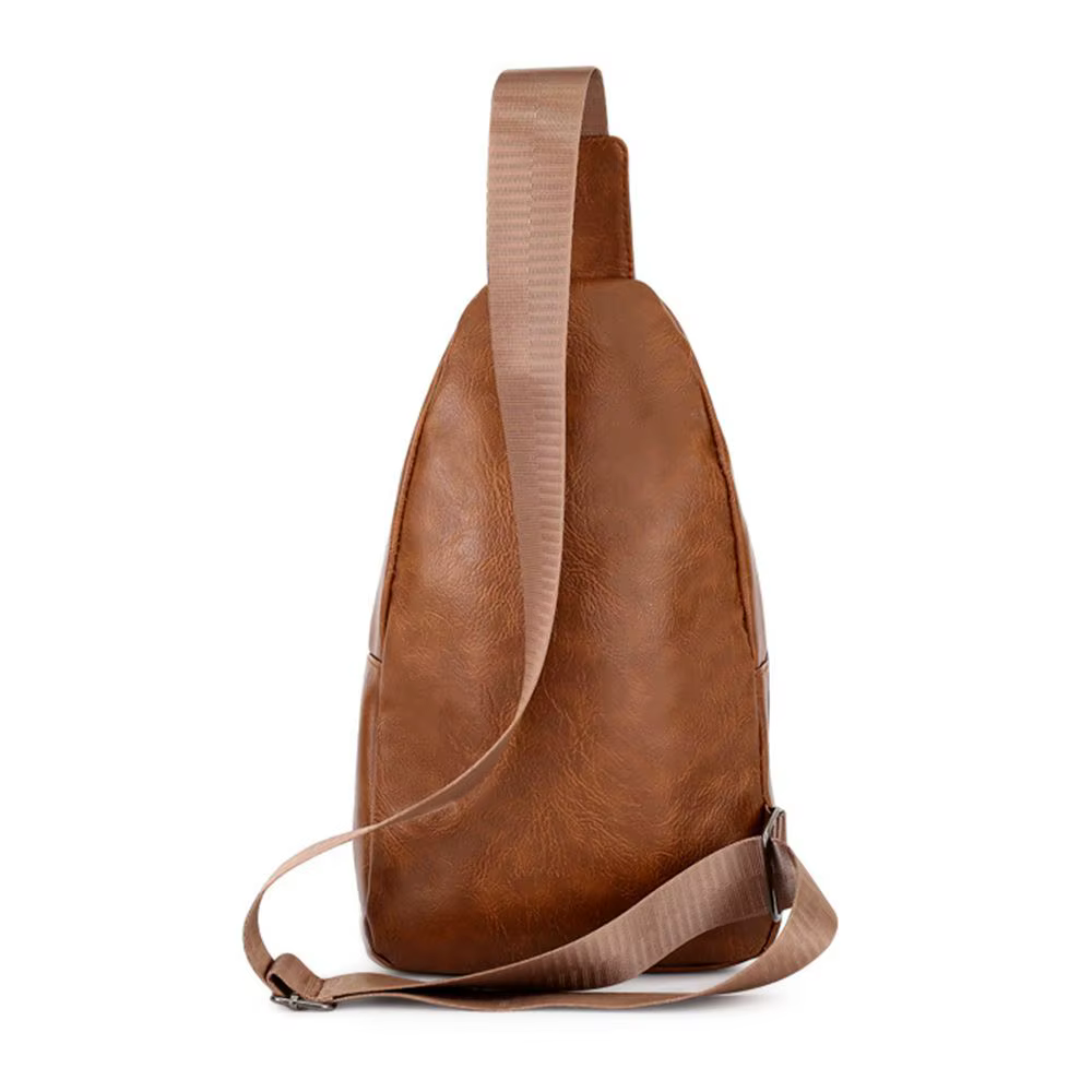 Bolso Bandolera Cuero para Pesca – Multiusos con Cremallera