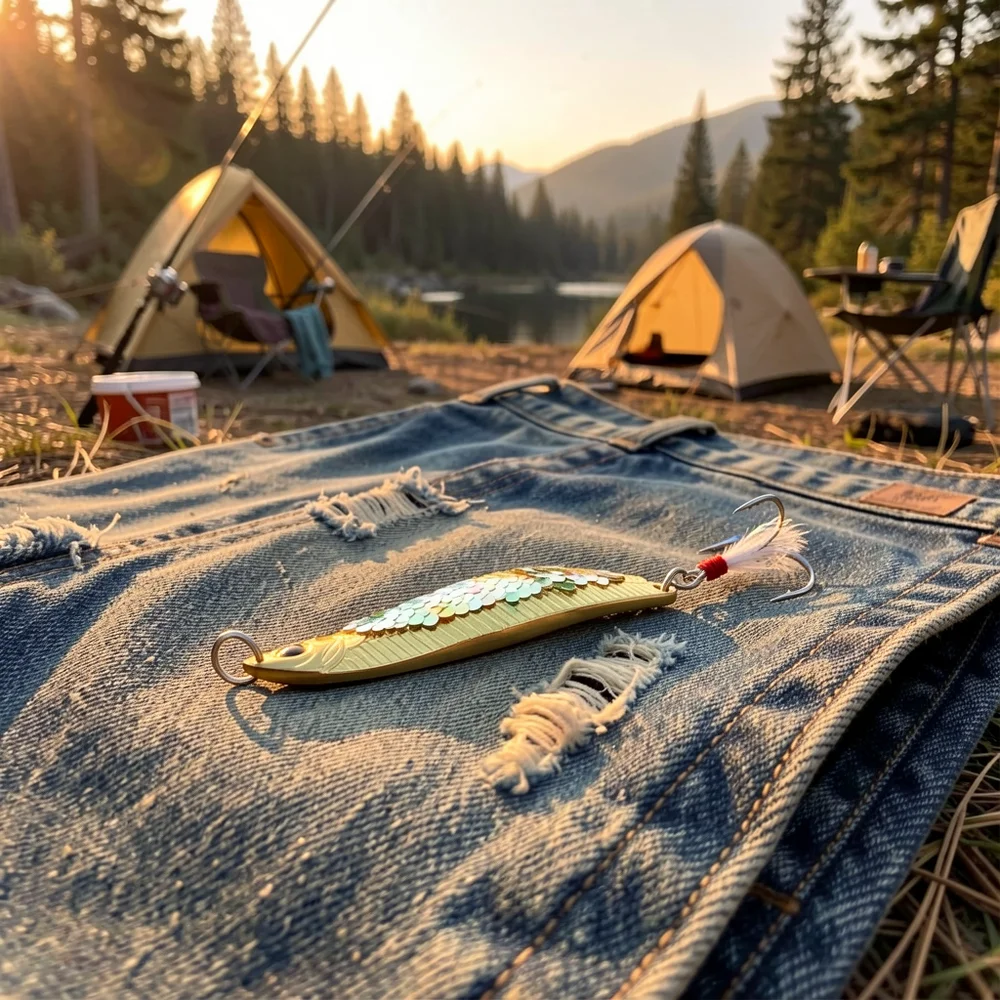 Cuchara metálica de 15 g para pesca de lubina, lucio y trucha - imagen 4