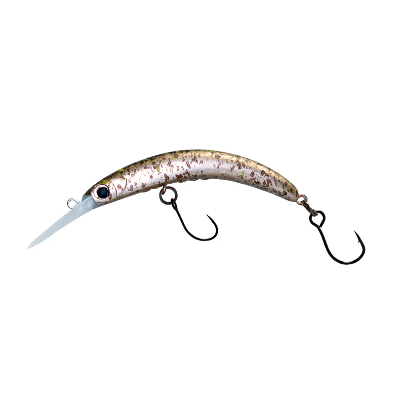 Señuelo mini minnow hundible swimbait Duoduoyu para lubina y lucio