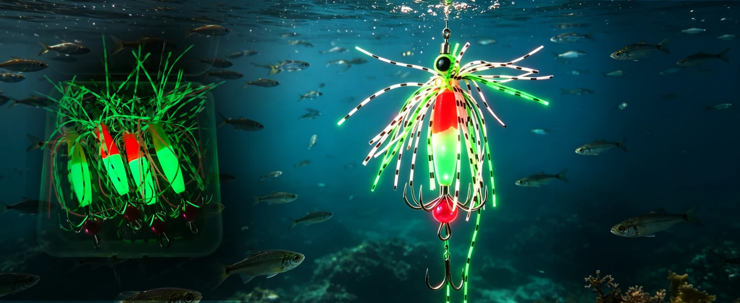 Diseño fluorescente para visibilidad en la oscuridad