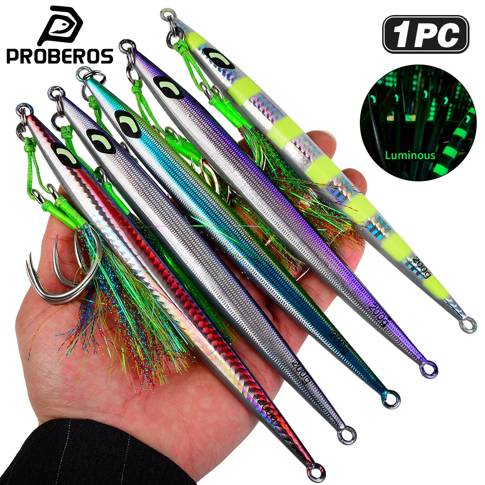 Señuelo jigging Proberos para lubina, hundimiento rápido 3D - imagen 3