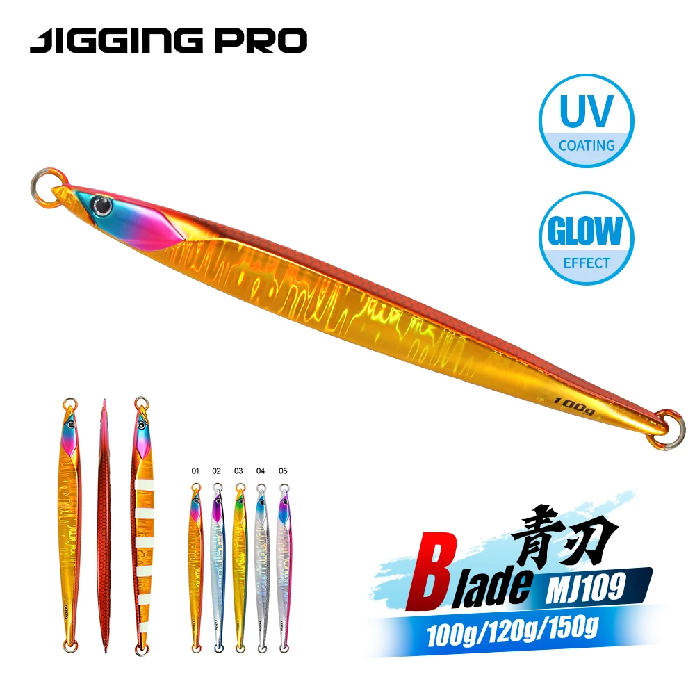 Jigging Pro Jig Metálico Vertical para Pesca en Agua Salada - imagen 4