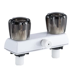 Goture Grifo Ducha Autocaravana Doble Perilla Frío Calor