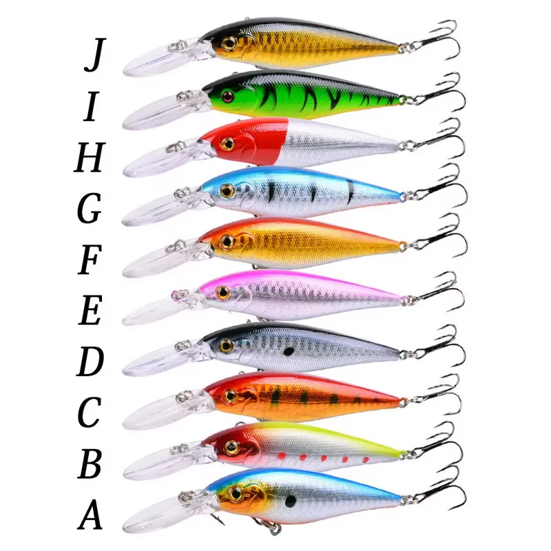 Minnow 11cm 10,5g – Wobbler para lubina y perca - imagen 2