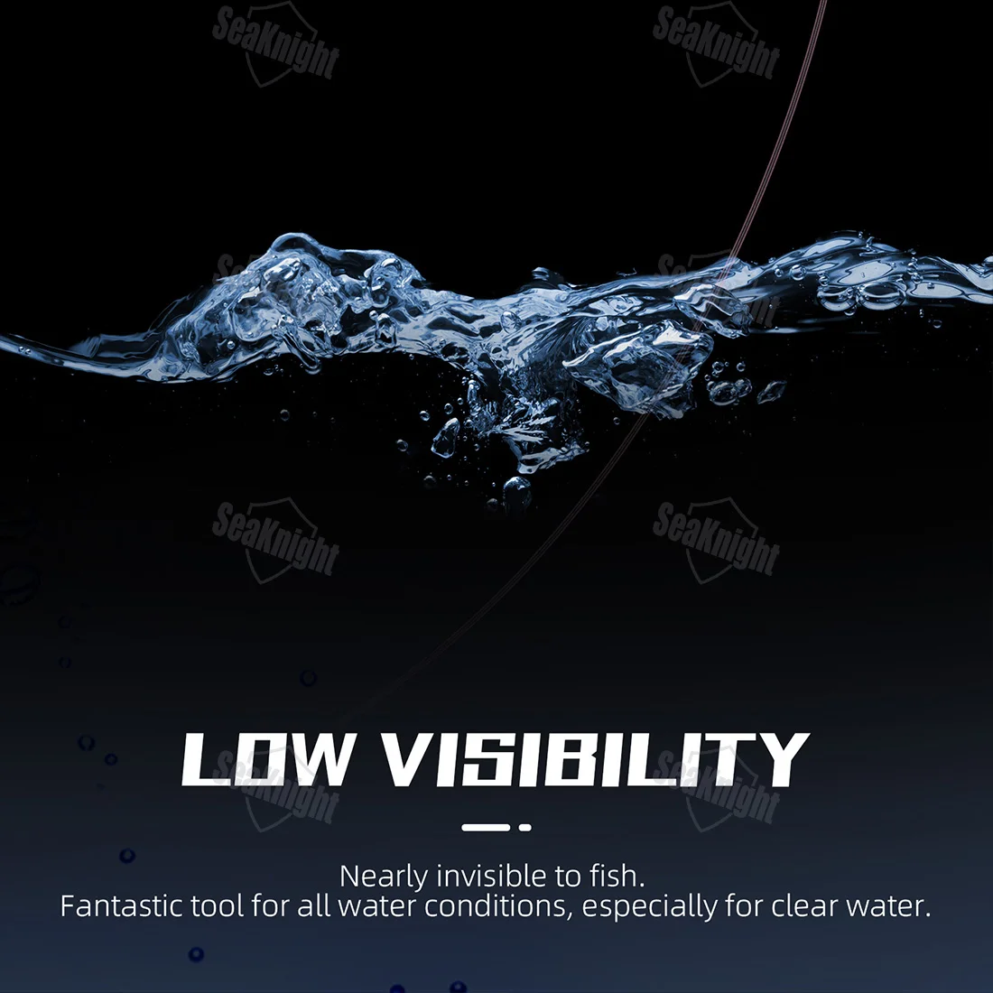 Línea SeaKnight SK fluorocarbono hundimiento rápido más resistente - imagen 2