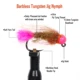 Anzuelos jig head sin barbilla con cabeza de bola para trucha - imagen 2