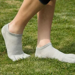 Calcetines 5 dedos deportivos hombre algodón transpirable superventas
