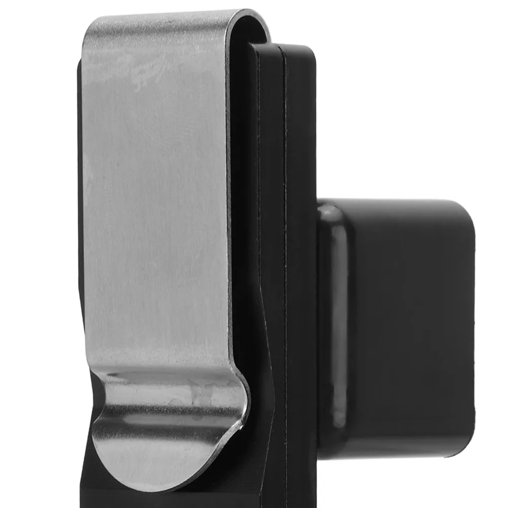 Detalle del clip magnético y la sujeción