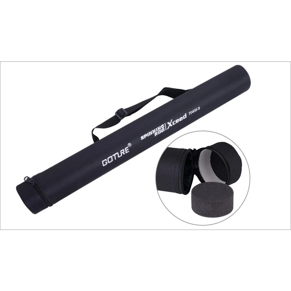 Goture tubo protector para caña, bolsa rígida de transporte - imagen 2
