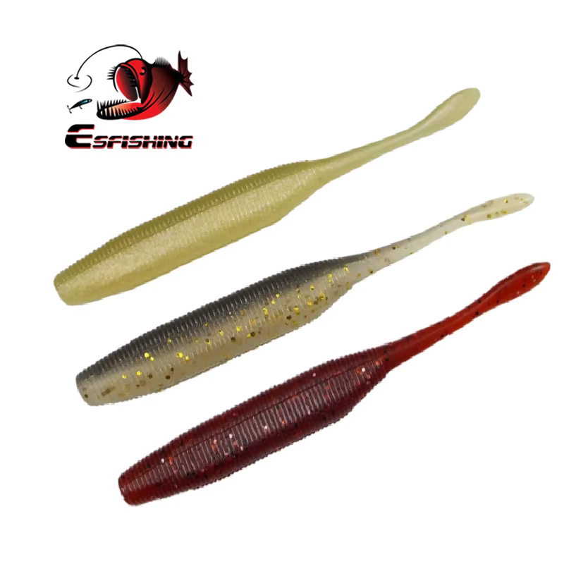 ESFISHING Pintail Drive Shad – Señuelo vinilo para jigging lubina - imagen 4