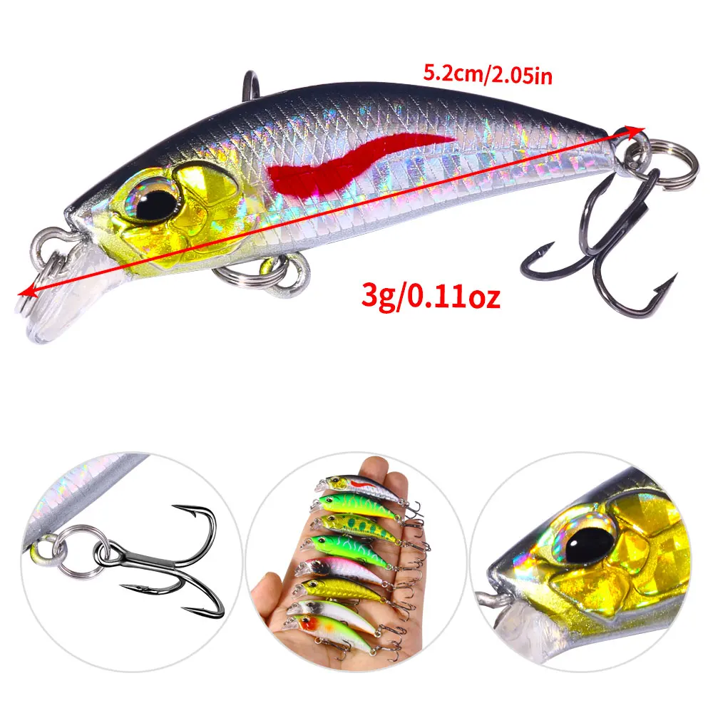 Señuelo Minnow Wobbler vista lateral