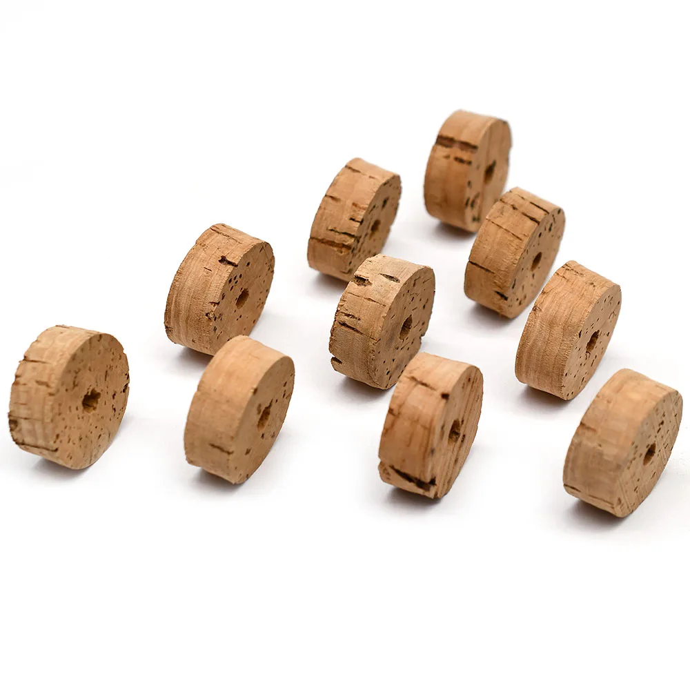 Anillos del corcho AAA Burl Brown para reparar cañas pescar - imagen 5