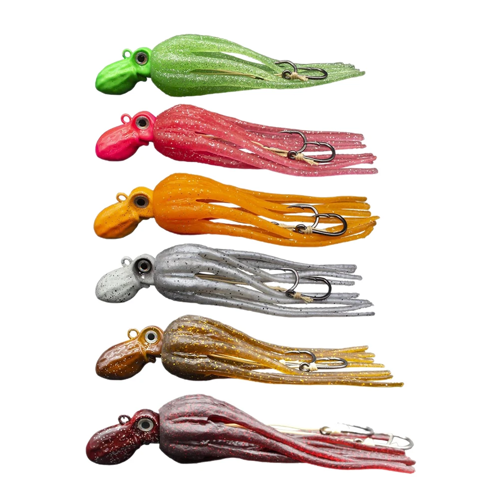 Jigs calamar pulpo curricán offshore – Señuelos jigging gran juego - imagen 3