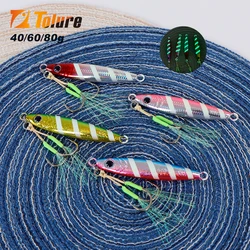 Jigging hundido rápido TOLU con recubrimiento láser luminoso