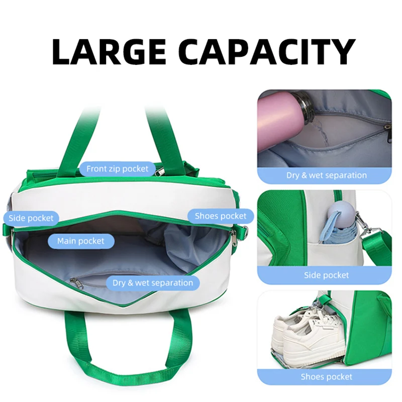 Bolso de pesca impermeable gran capacidad con compartimento separado - imagen 2