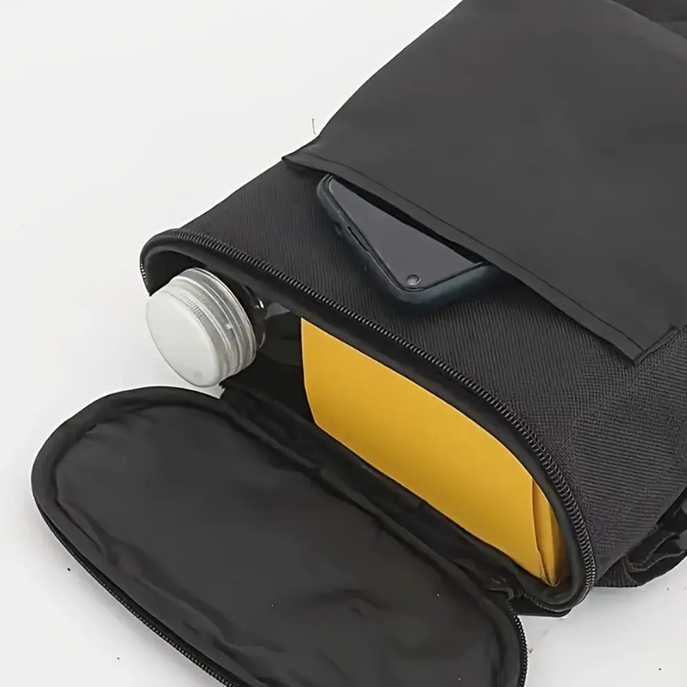 Bolsa impermeable extraíble con cremallera para manillar de bici - imagen 3