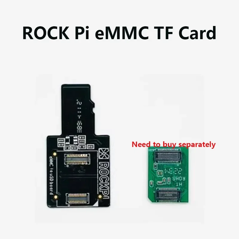 Adaptador eMMC TF a placa USD Rock Pi para Pine64 Odroid - imagen 3
