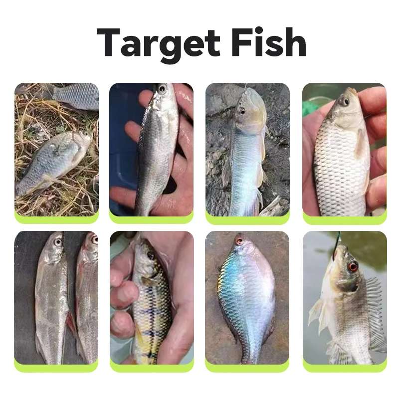 Conjunto señuelos giratorios flotantes para pesca con anzuelo