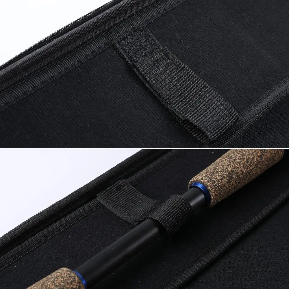 Sougayilang estuche rígido para cañas de pesca – bolsa transporte - imagen 2