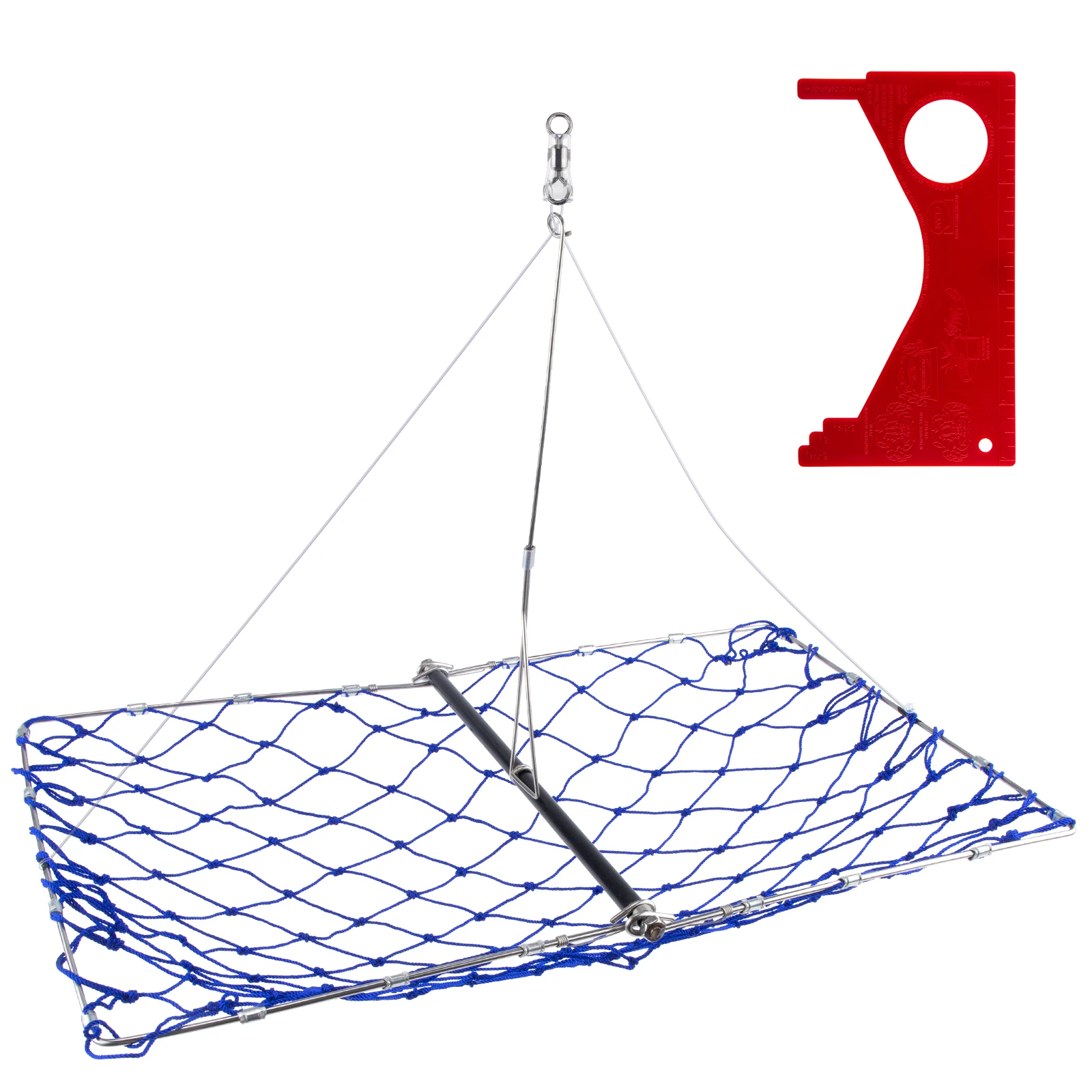 Trampa plegable para cangrejos con clip y medidor – Red - imagen 5