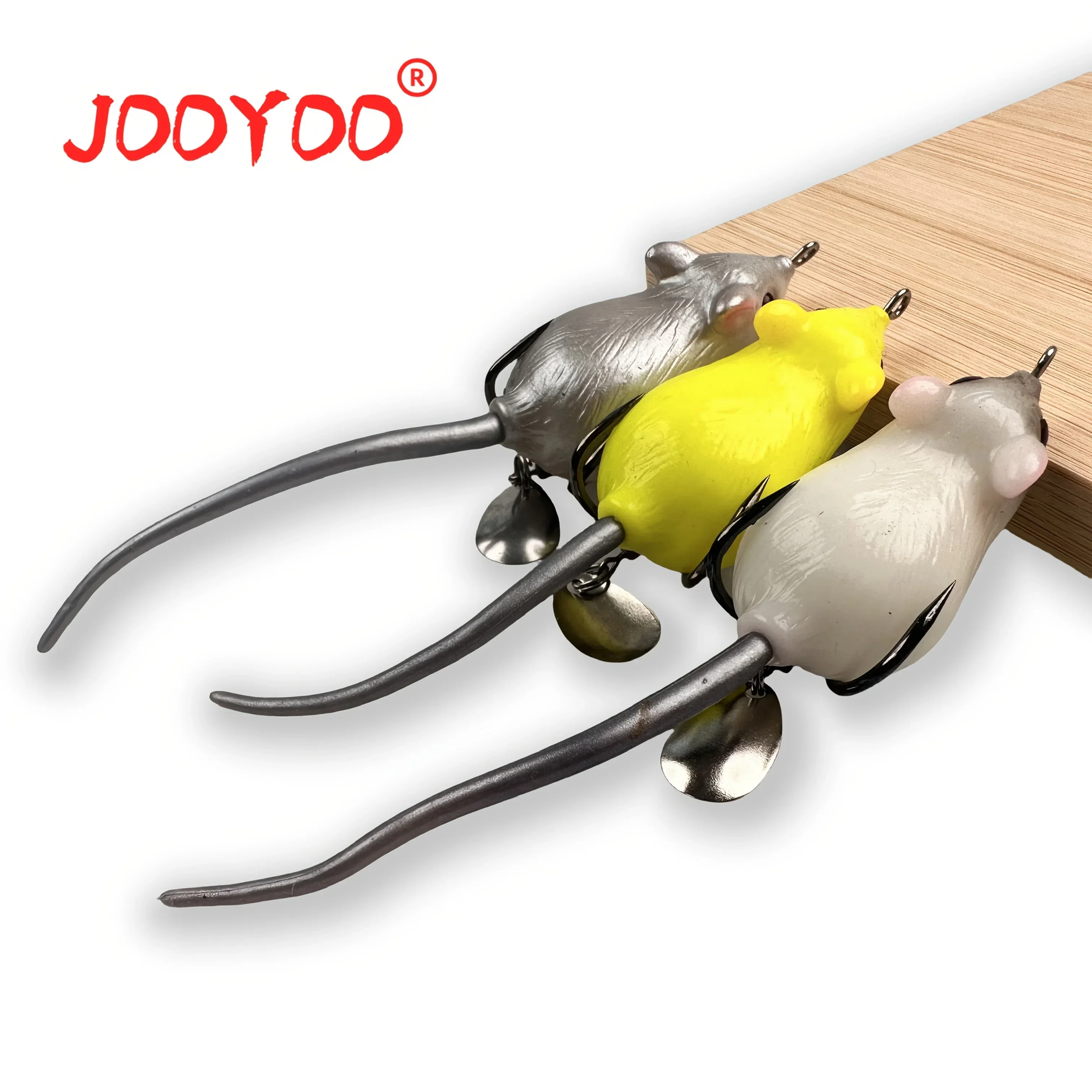 Cebo suave realista Thunderfrog Mouse en detalle