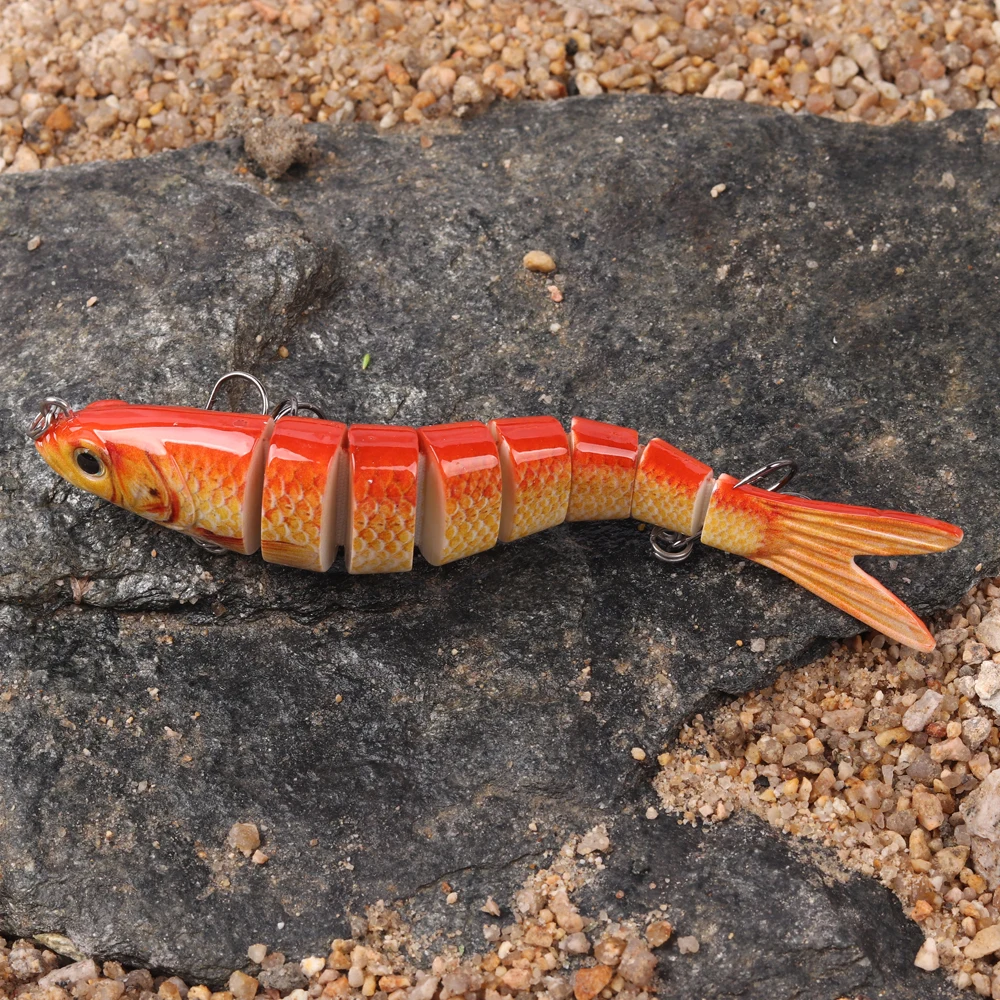Wobblers articulados duros para lucio y carpa – Señuelos de pesca - imagen 5