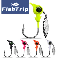 FishTrip Jig Head – Anzuelo de vástago largo para lubina marina