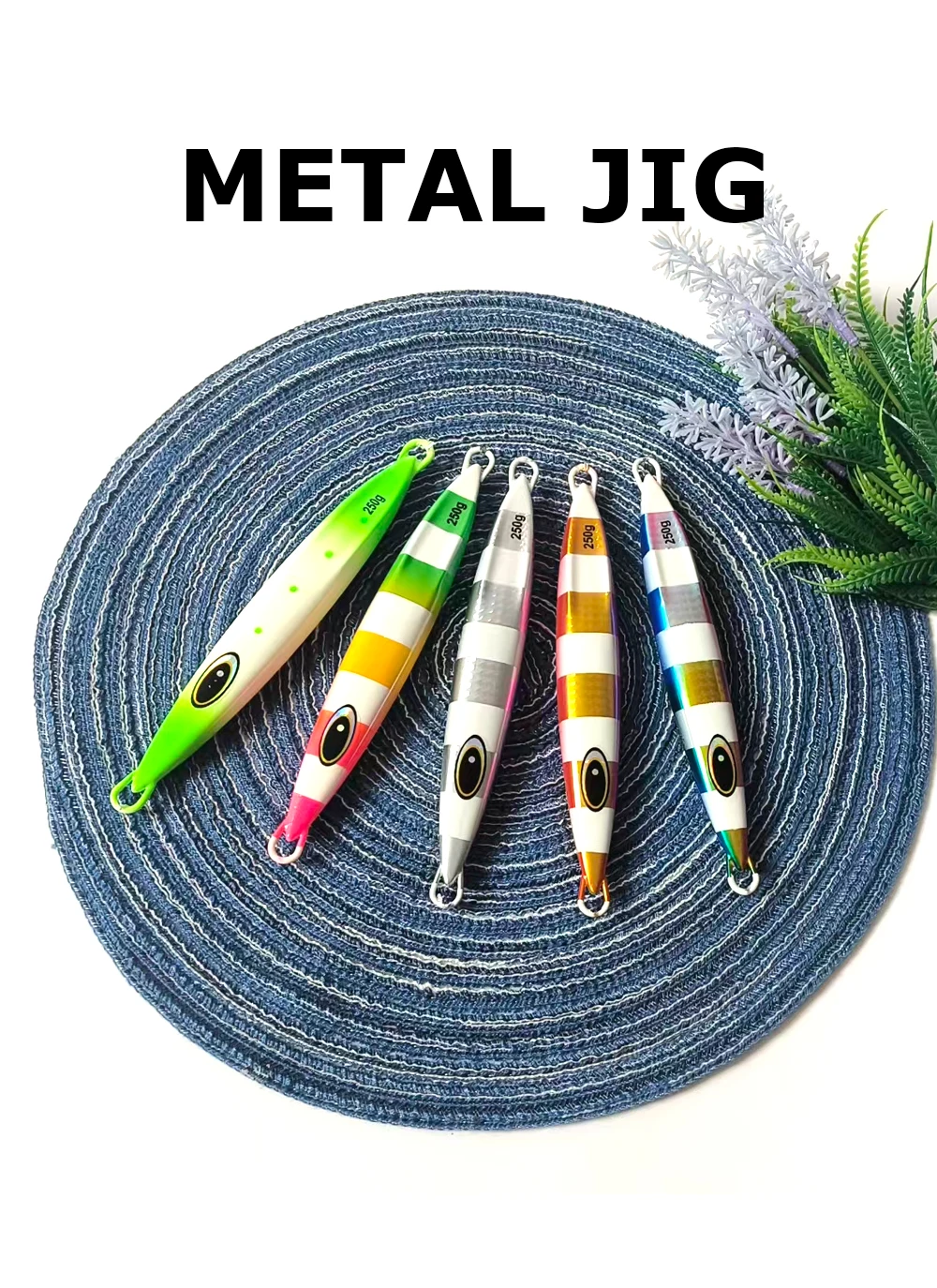 Jig metálico TOLU para hundimiento rápido