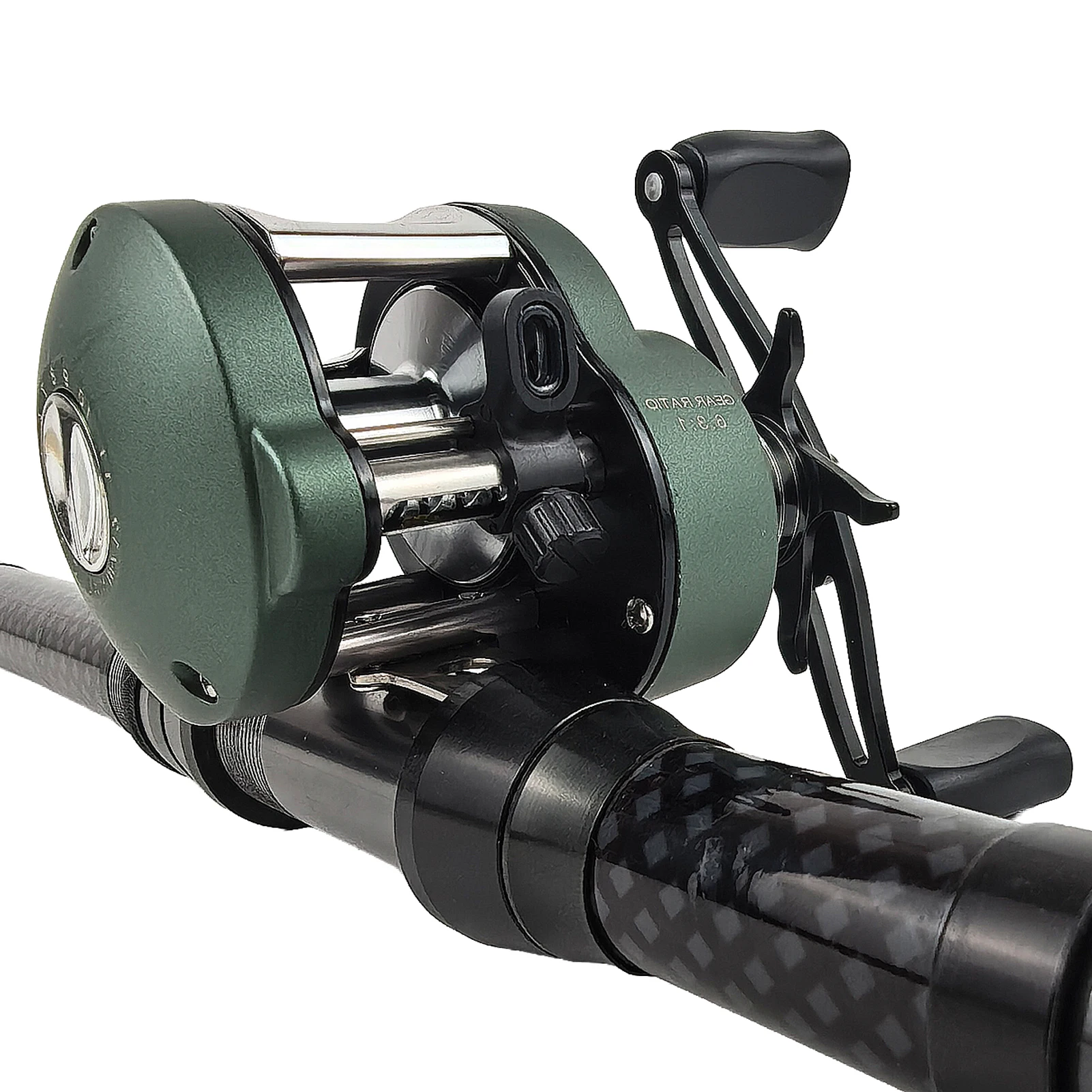 Carrete Baitcasting FREE FISHER – Lanzamiento largo con bobina metálica - imagen 4