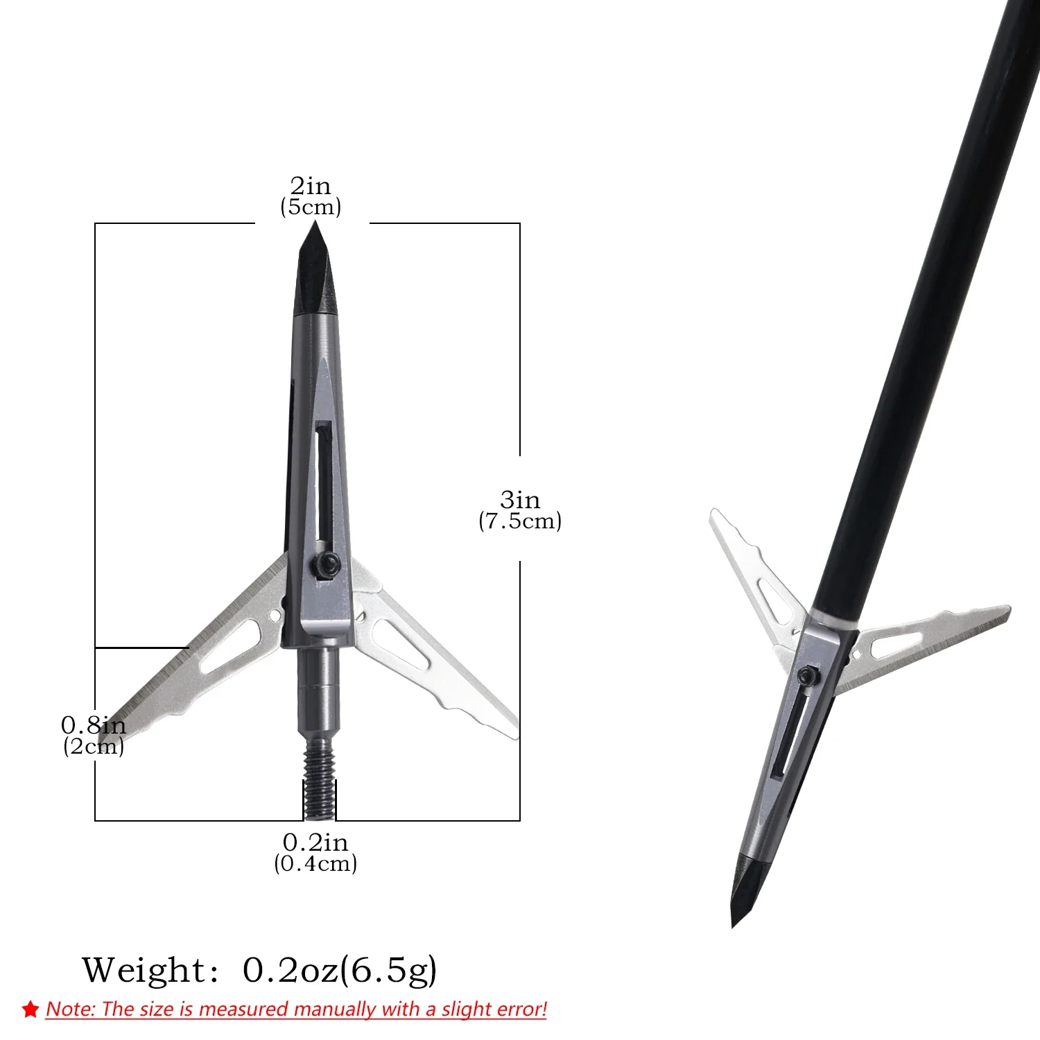 Cuchilla mecánica plegable de doble filo expandible para precisión - imagen 2