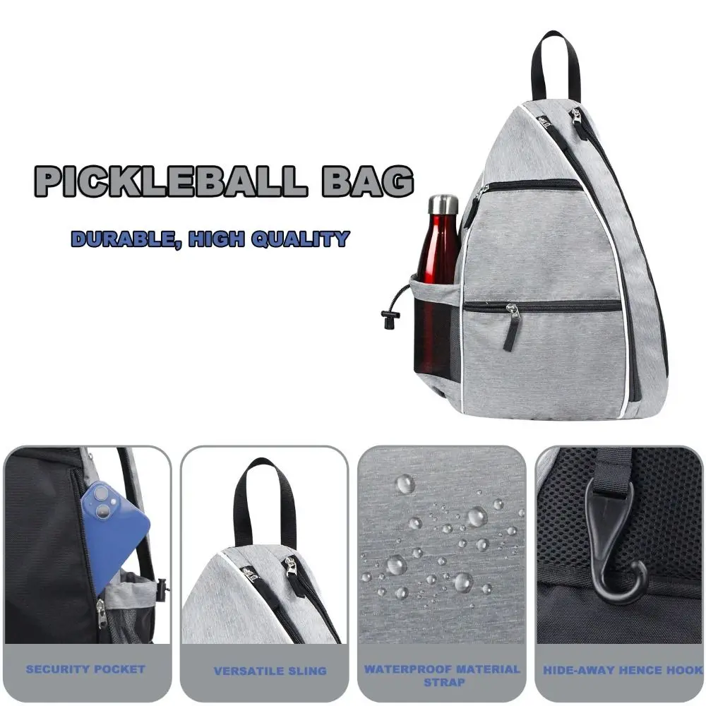 Mochila Reversible Pickleball - Para raquetas de tenis y bádminton - imagen 5