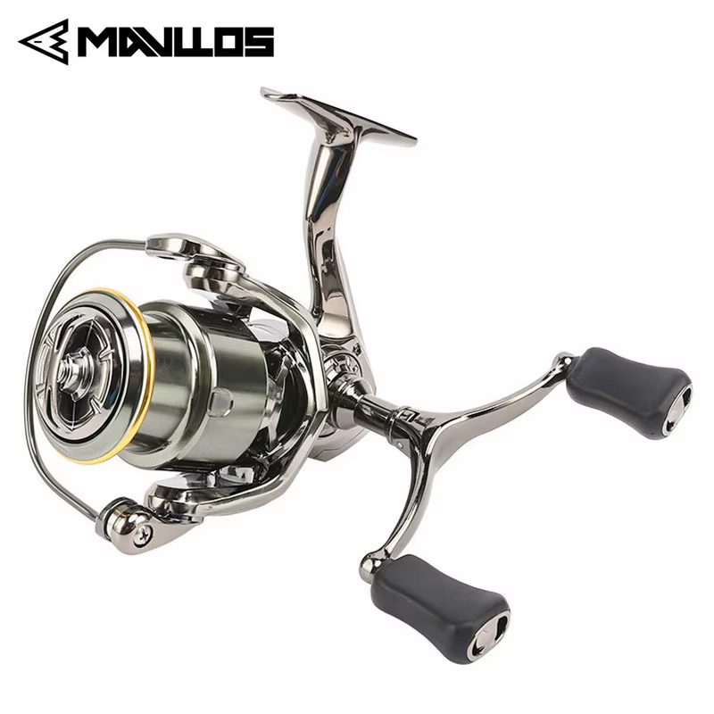 Mavllos Carrete giratorio para agua salada - ratio 5,2:1, freno 12 kg - imagen 2