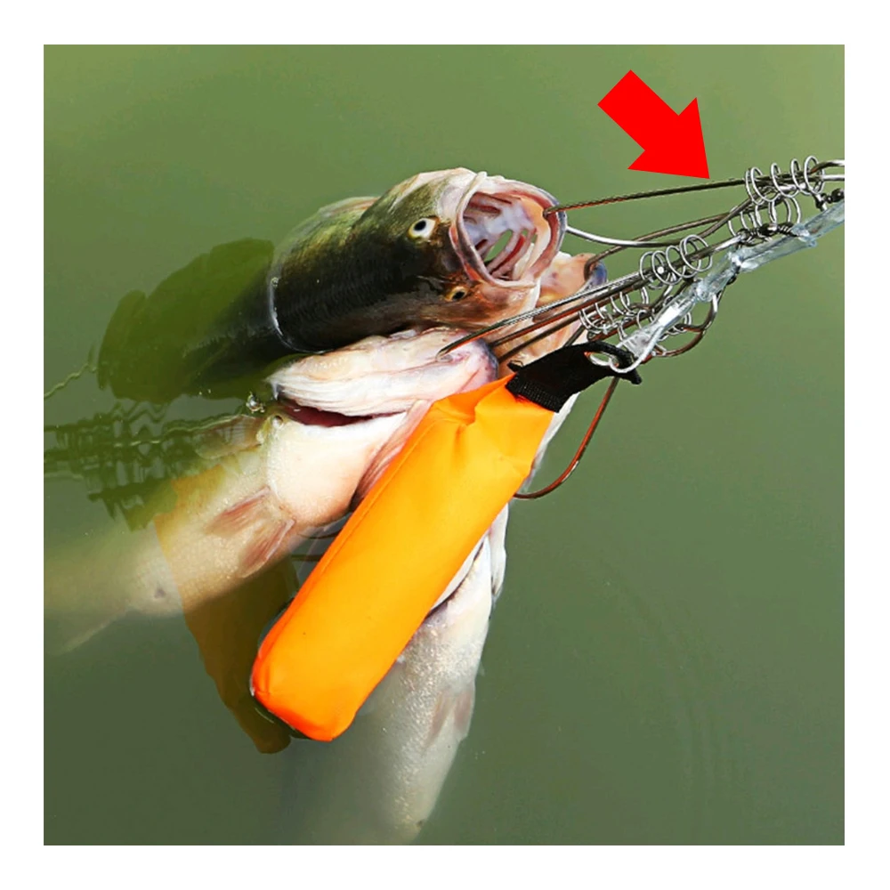 Set de 3 anillas resistentes para pesca en agua salada
