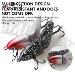 WALK FISH Señuelo articulado Swimbait lápiz de hundimiento lento