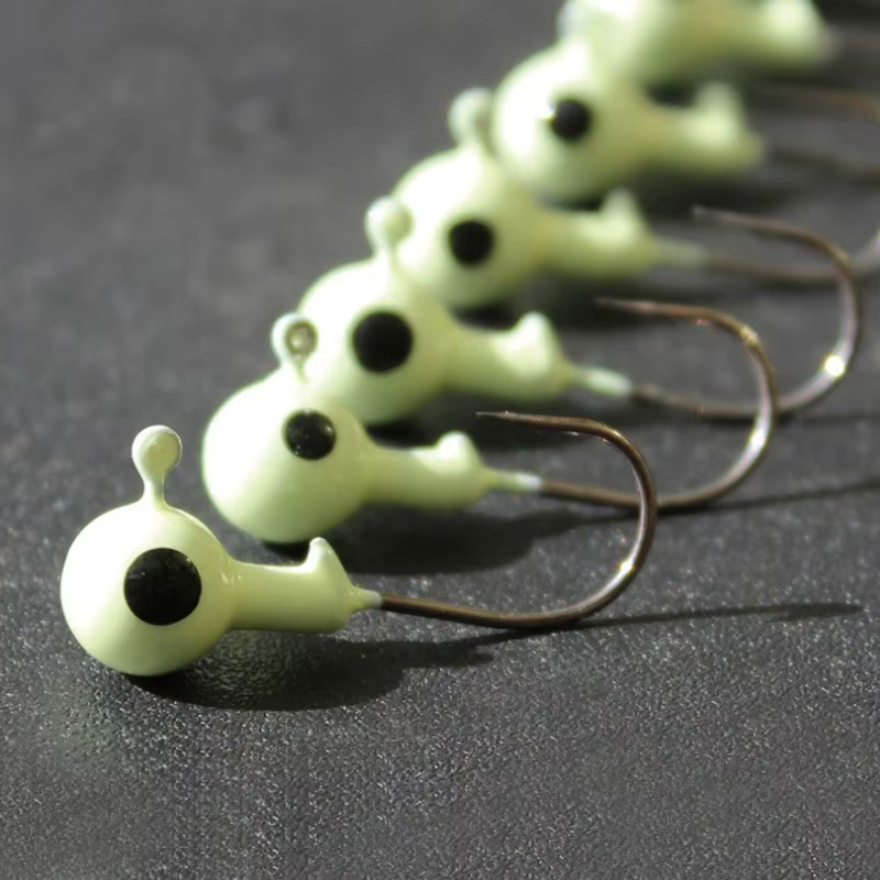Bola Jig Head Luminiscente para Vinilos de Pesca - imagen 5
