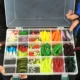 FREE FISHER Señuelos de lubina blandos: jig head y vinilo para mar - imagen 5