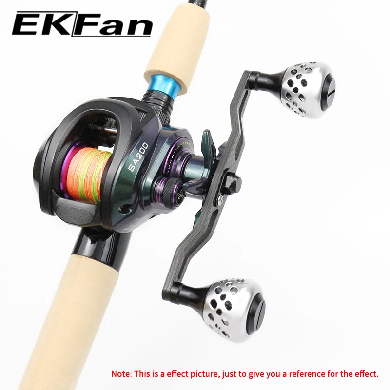 EKFan Mango carbono carrete pesca – ligero y ergonómico - imagen 4