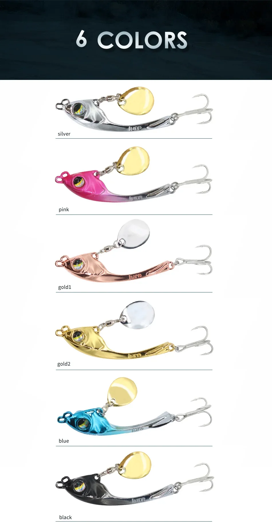 Mostrar variedad de colores