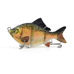 Wobbler hundido articulado para carpa con multiarticulación