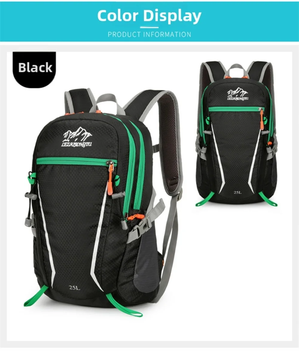 Mochila lista para trekking