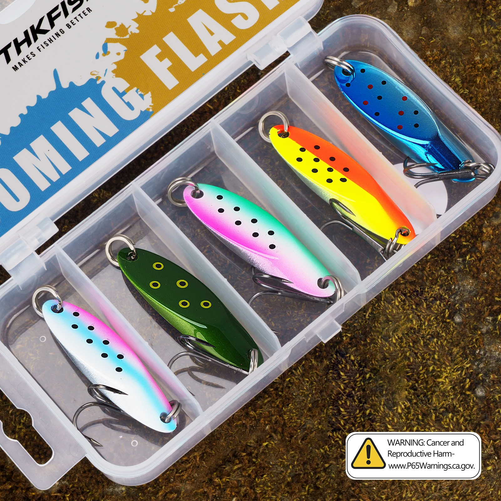Señuelos de cuchara Wobbler Jig THKFISH – para lucio y trucha - imagen 5