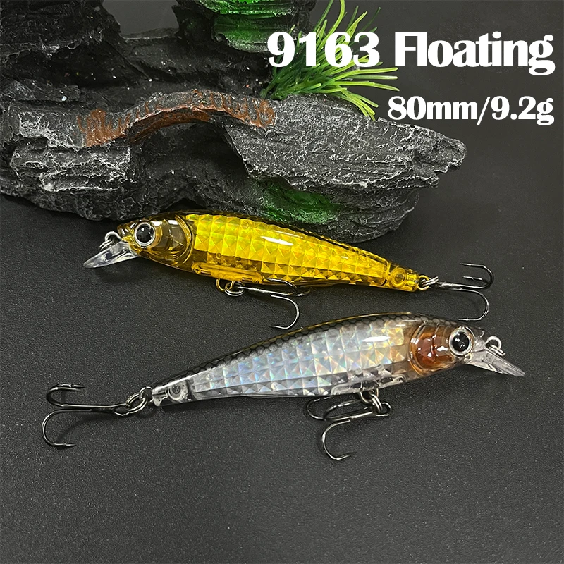 Wobbler flotante para lubina y trucha tipo jerkbait - imagen 3