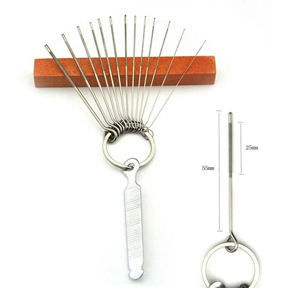 Limas para ranurar tuercas de guitarra de acero inoxidable – DIY - imagen 3