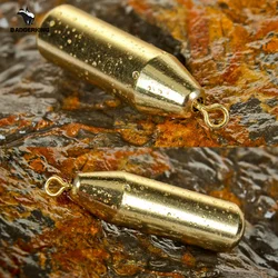 Plomos pasantes cilíndricos para pesca de fondo
