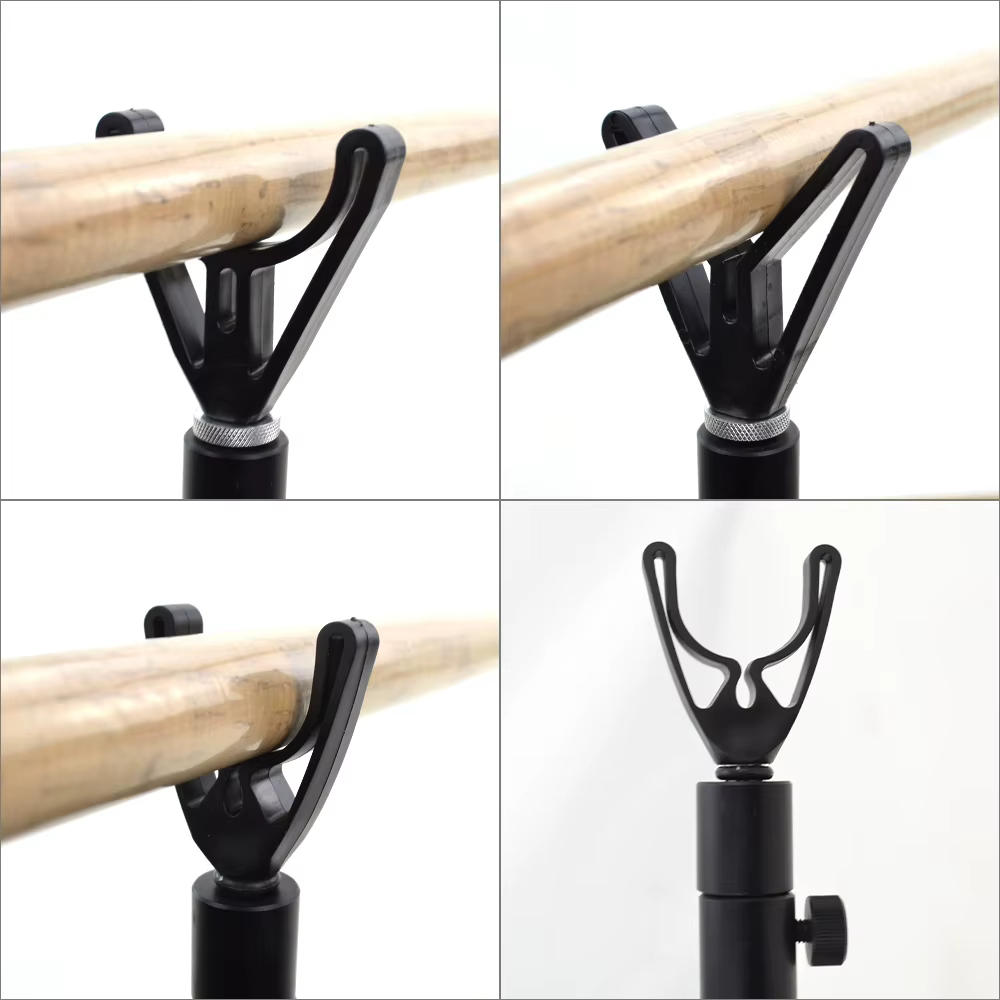 Hirisi Soporte de Cañas de Pesca – Buzz Bar para 4 cañas
