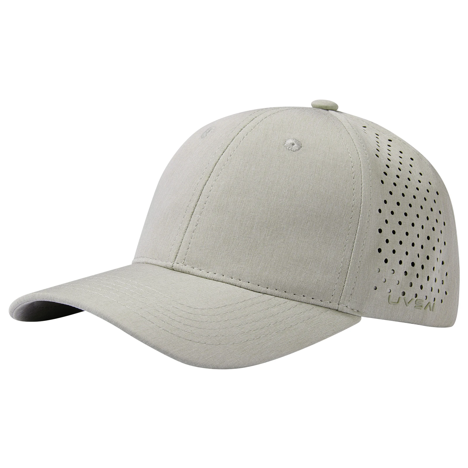 Gorra de béisbol transpirable vista lateral