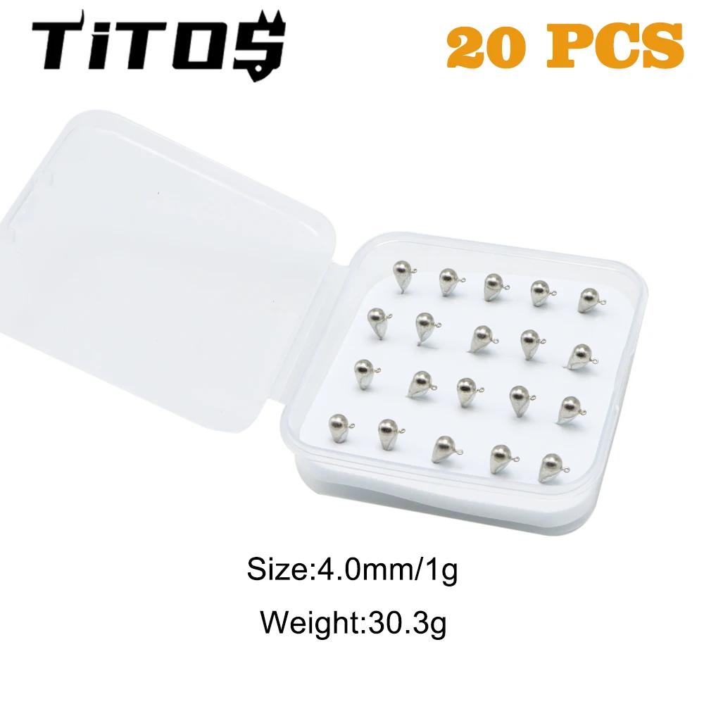 Jig head tungsteno con púas para lubina – anzuelos de lágrima - imagen 4