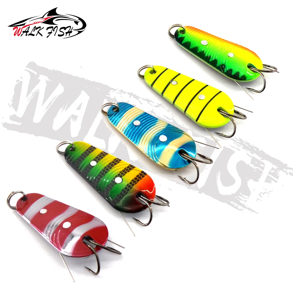 Variedad de colores disponibles del spinner WALK FISH